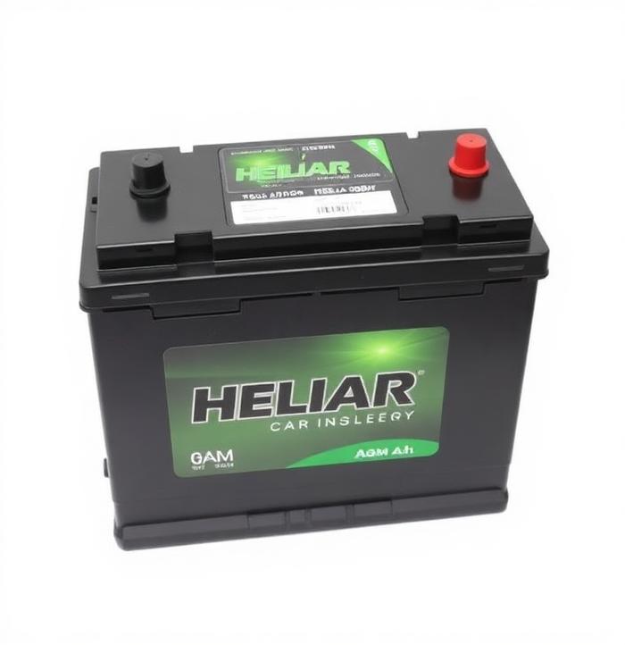 Bateria Heliar AGM 60Ah – HAGM60HD – Start-Stop – Polo Direito