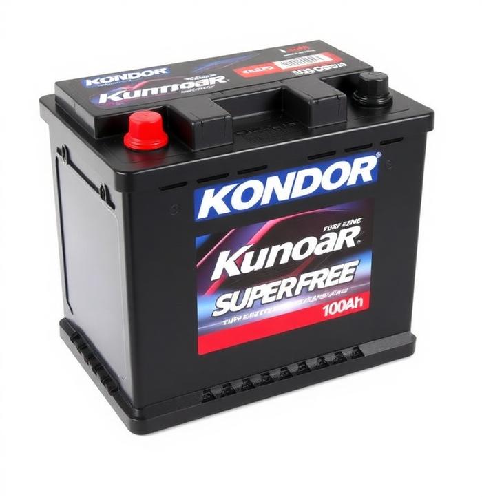 Bateria Kondor Super Free 100Ah – SF28PL – Polo Direito