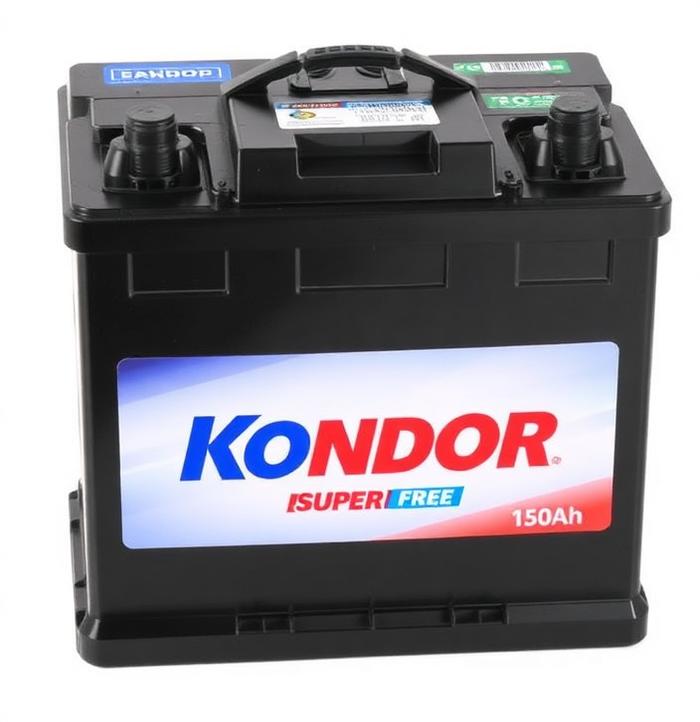 Bateria Kondor Super Free 150Ah – SF30PL – Polo Direito