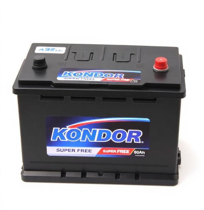 Bateria Kondor Super Free 60Ah – SF22PL – Polo Direito